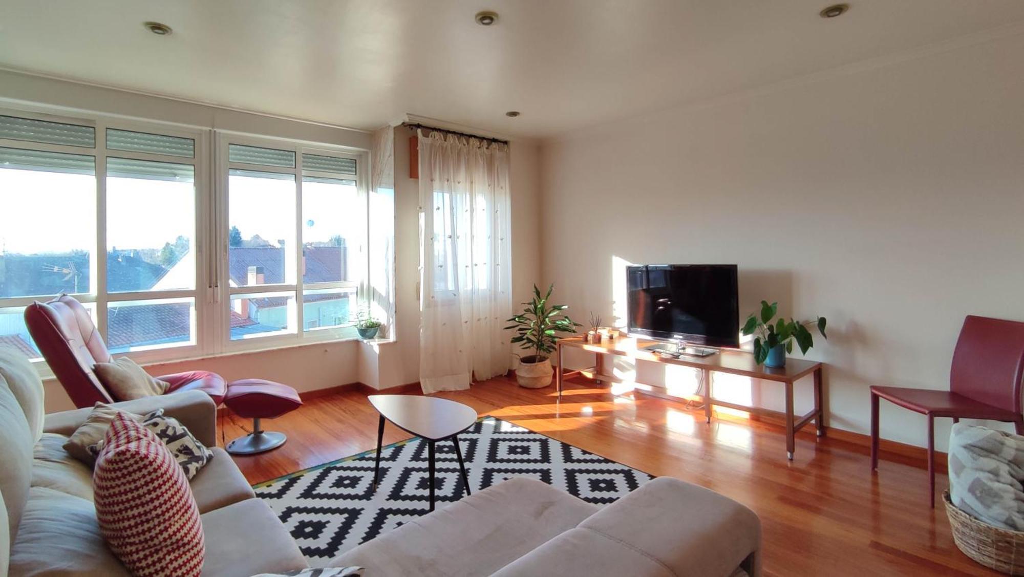 Duplex Acogedor Camino Ingles A 10 Min De Santiago Apartment Sigueiro Bagian luar foto